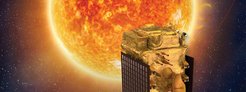 The Indian space mission Aditya-L1 was launched on September 2, 2023, and observes the Sun in the near-UV form the Lagrange L1 point.